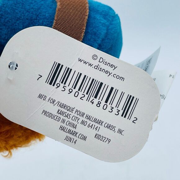 Plush Hallmark DIsney Itty Bittys MERIDA Stuffed Toy 4” Brave 2014 - Picture 4 of 5